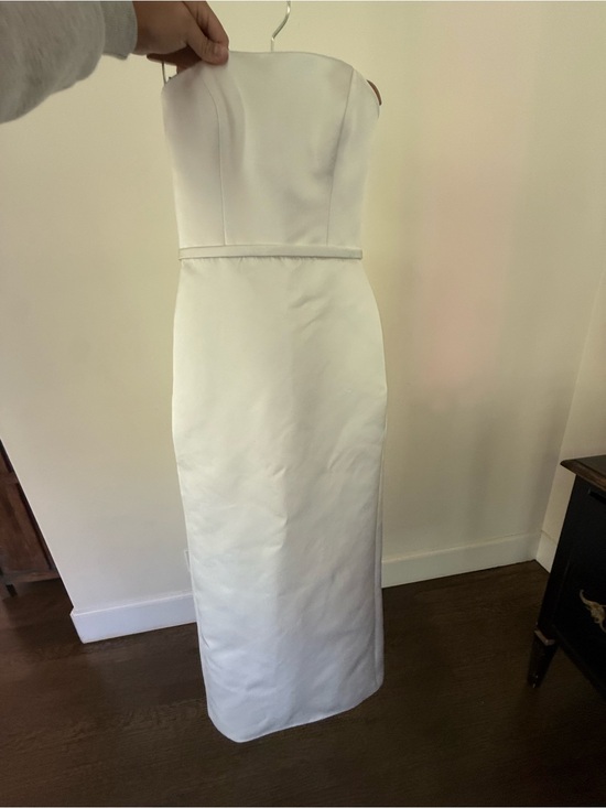 Amsale Dresses & Skirts - Amsale Strapless White Wedding Gown